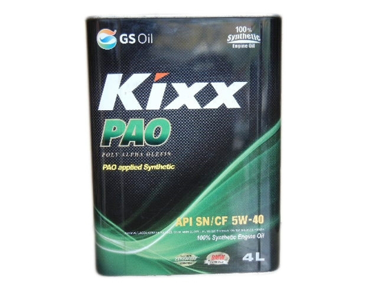 Kixx Motor Oil "PAO"4 Litre