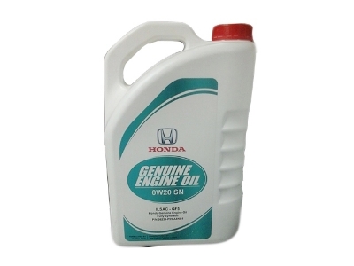 Honda Genuine Engine Oil 3.7-Litre Fully Synthetic 0W-20 SN