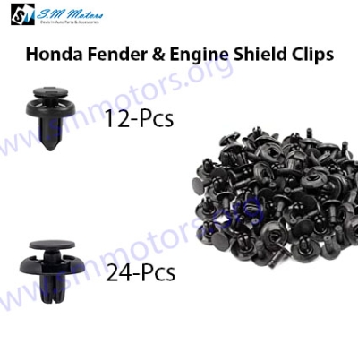 Honda engine splash shield clip 91503-SZ3-003 push bumper retainer fender lining pin local
